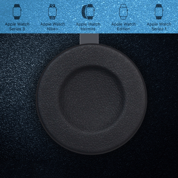 Apple Watch 3 / 2 / 1 magneettinen, langaton laturi (Harmaa)