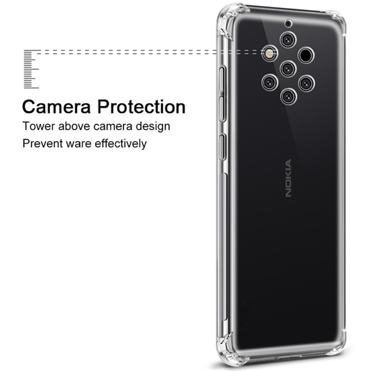 Nokia 6.1/ Nokia 6 (2018) suojakuori (Läpinäkyvä)