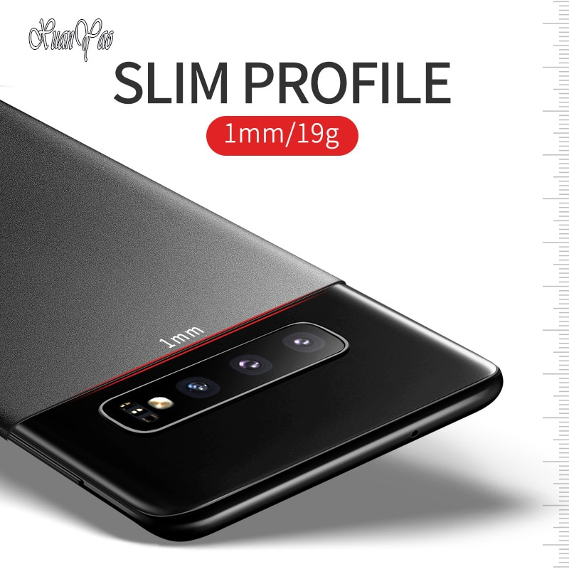 Samsung Galaxy S10 ultra ohut suojakuori (black)