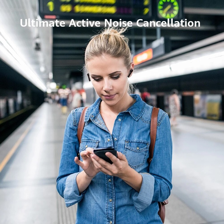 Huawei FreeBuds 3i Bluetooth kuulokkeet (Musta)