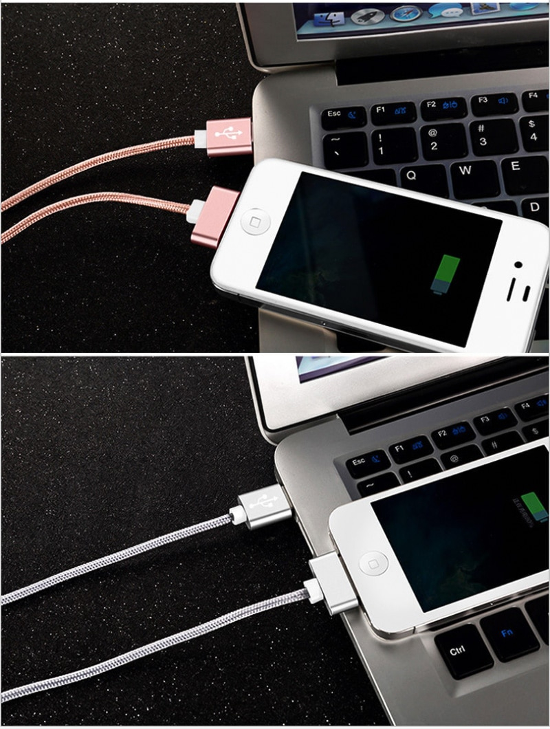 iPod, iPhone, ipad USB kaapeli, 2m