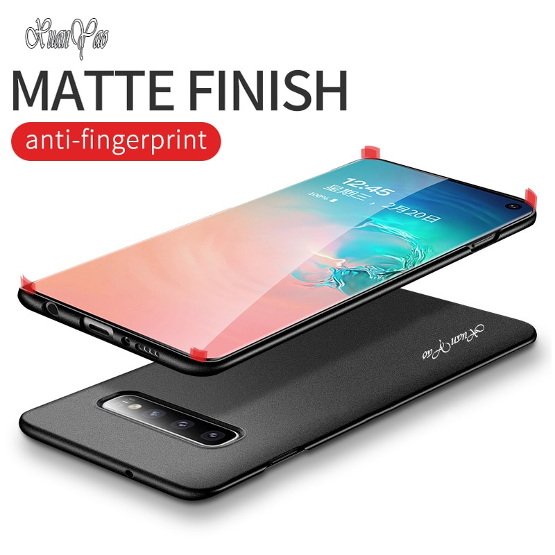 Samsung Galaxy S10 ultra ohut suojakuori (black)