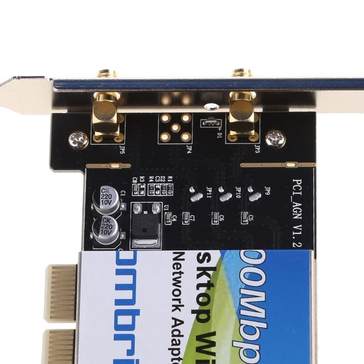 Langaton verkkokortti, 300Mbps, PCI  