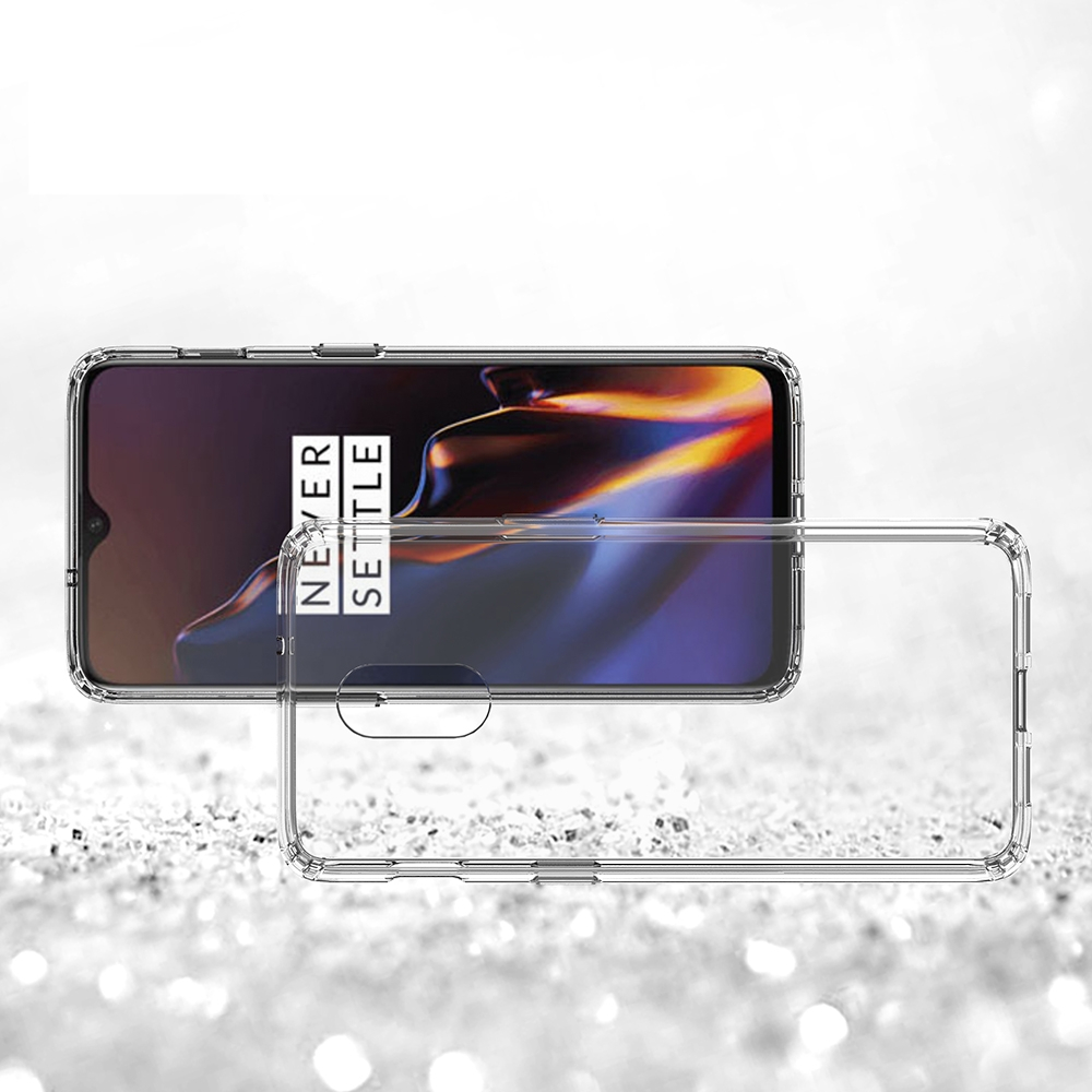OnePlus 6T suojakuori (läpinäkyvä)