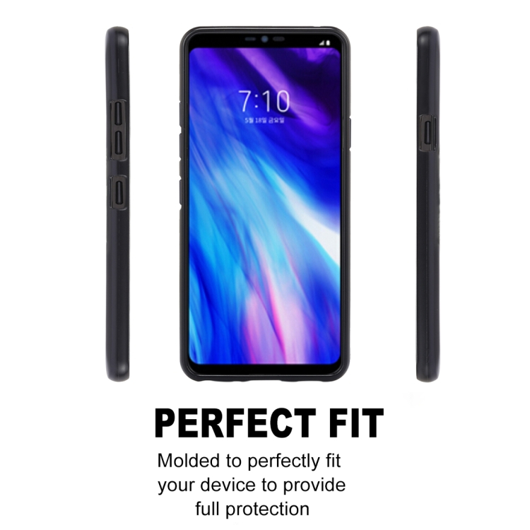 LG G7 ThinQ TPU-kotelo (Musta)