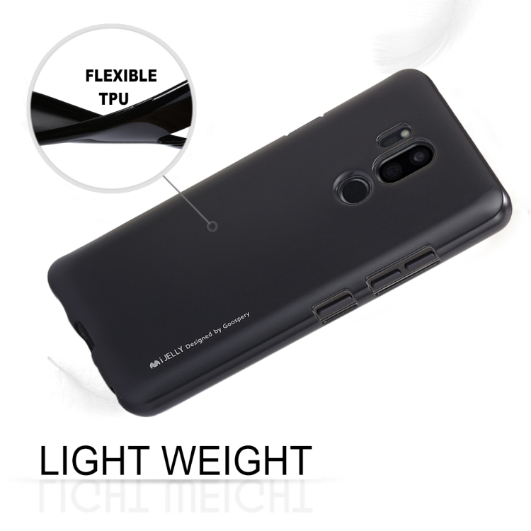 LG G7 ThinQ TPU-kotelo (Musta)