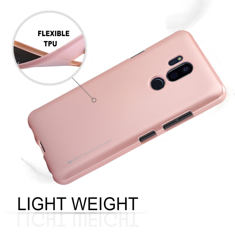 LG G7 ThinQ TPU-kotelo (Ruusukulta)