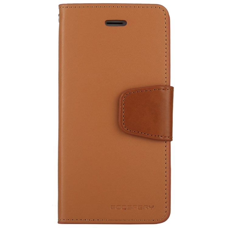 iPhone 6 / 6s käännettävä suojakotelo lompakolla (Kahvi)