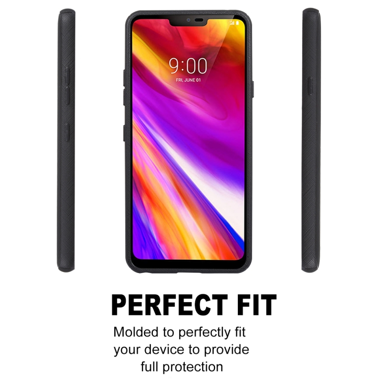 LG G7/G7+ ThinQ TPU-kotelo (Musta)