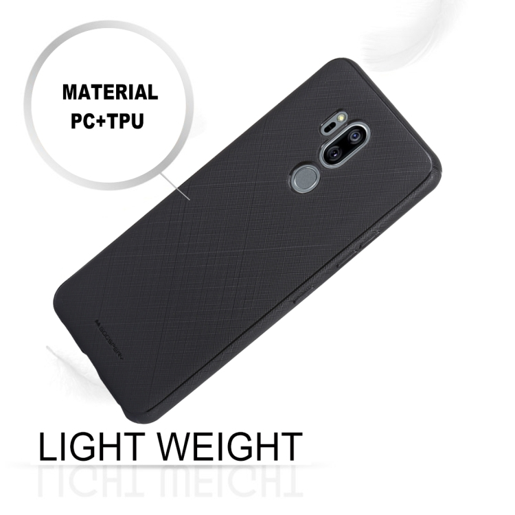 LG G7/G7+ ThinQ TPU-kotelo (Musta)