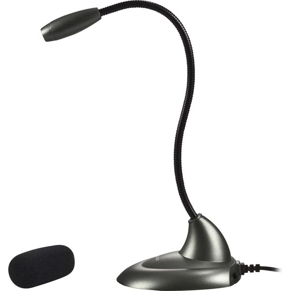 Pöytämikrofoni,  1.8m kaapeli 