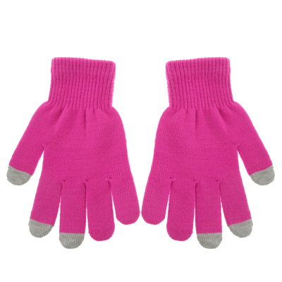 Kosketusnäyttö käsineet, magenta