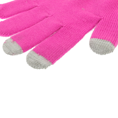 Kosketusnäyttö käsineet, magenta