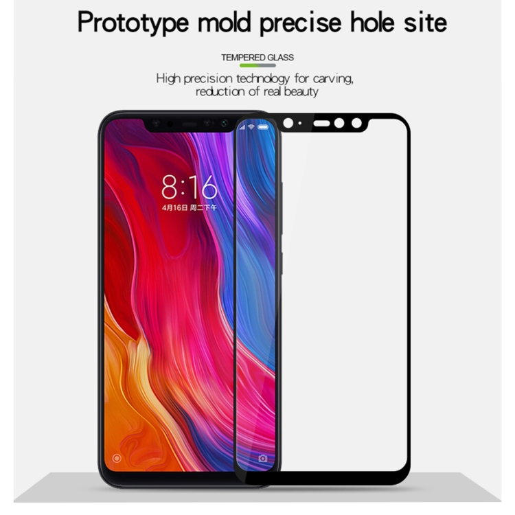 Xiaomi Pocophone F1 näytönsuojalasi (musta)