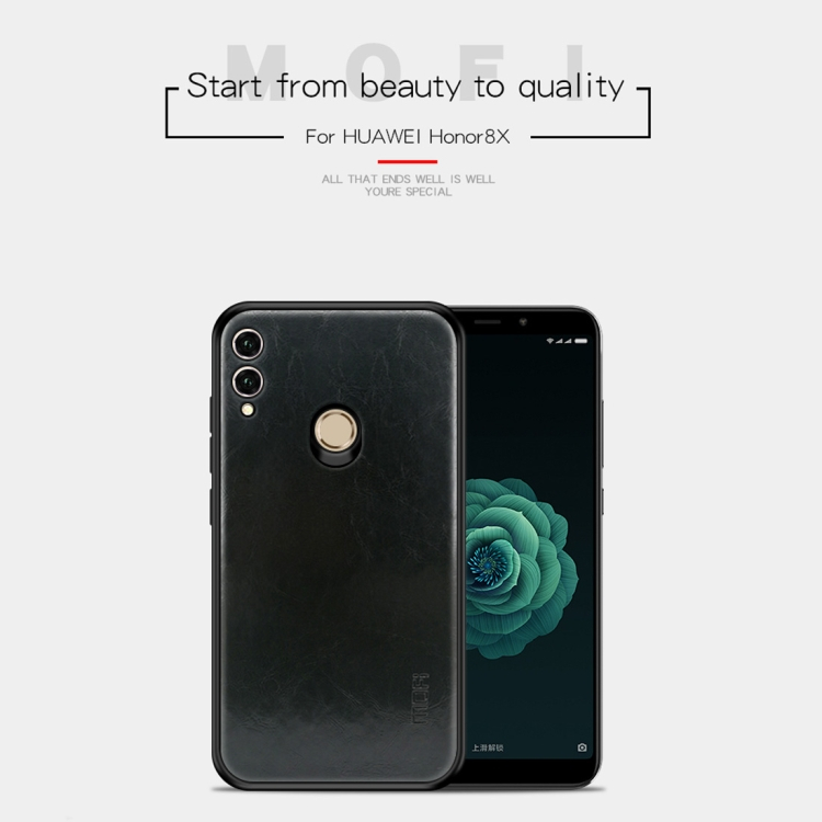 Huawei Honor 8X iskunkestävä suojakuori (Vaaleanruskea)