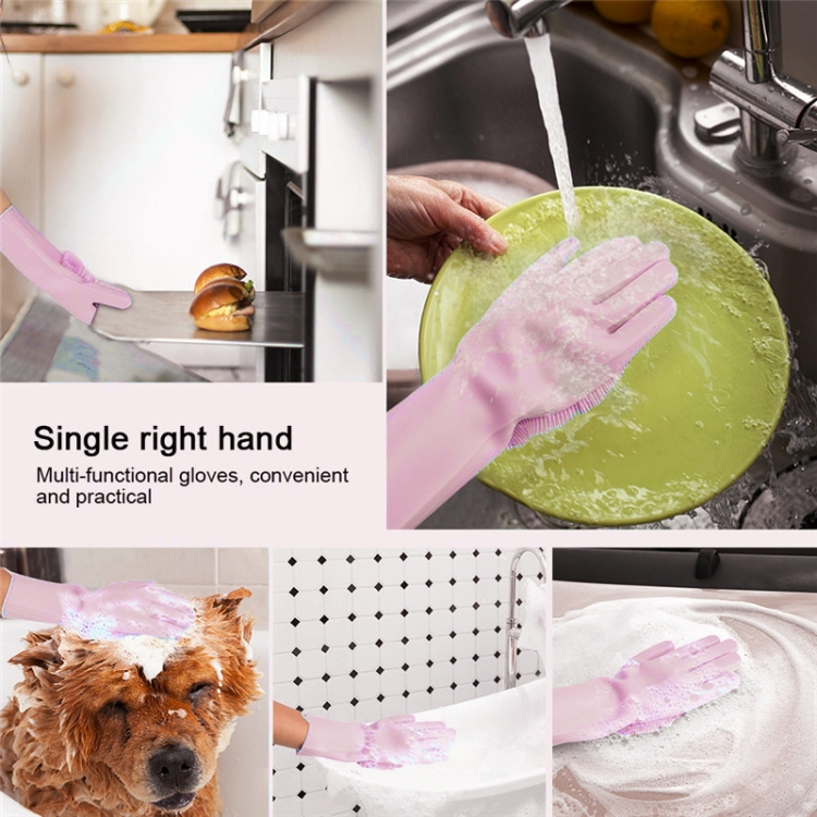 Multipurpose Silicone Cleaning Gloves 