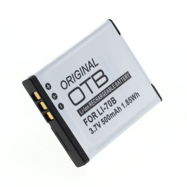 Olympus Li-70B yhteensopiva akku, 500 mAh