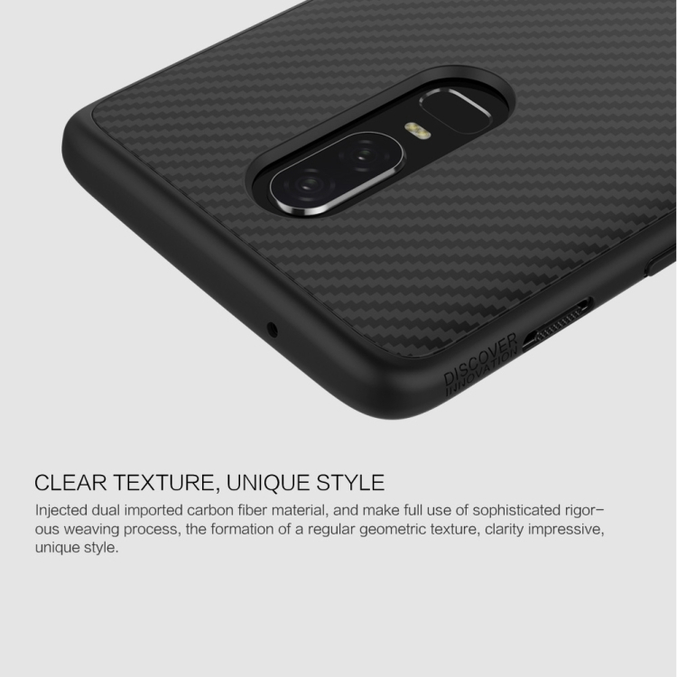 OnePlus 6 suojakuori (Musta)