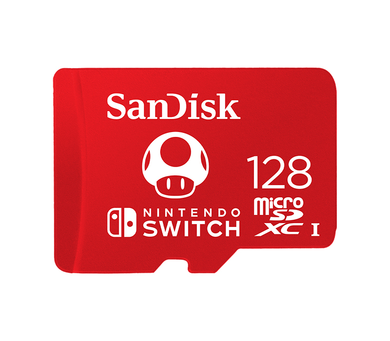 SanDisk microSDXC Nintendo Switch muistikortti 128 Gt, U3
