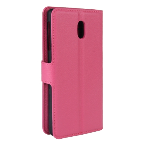 Nokia 3 nahkainen suojakotelo (magenta)