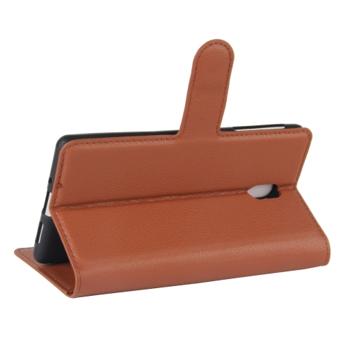 Nokia 3 nahkainen suojakotelo (ruskea)