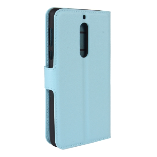 Nokia 5 nahkainen suojakotelo (blue)