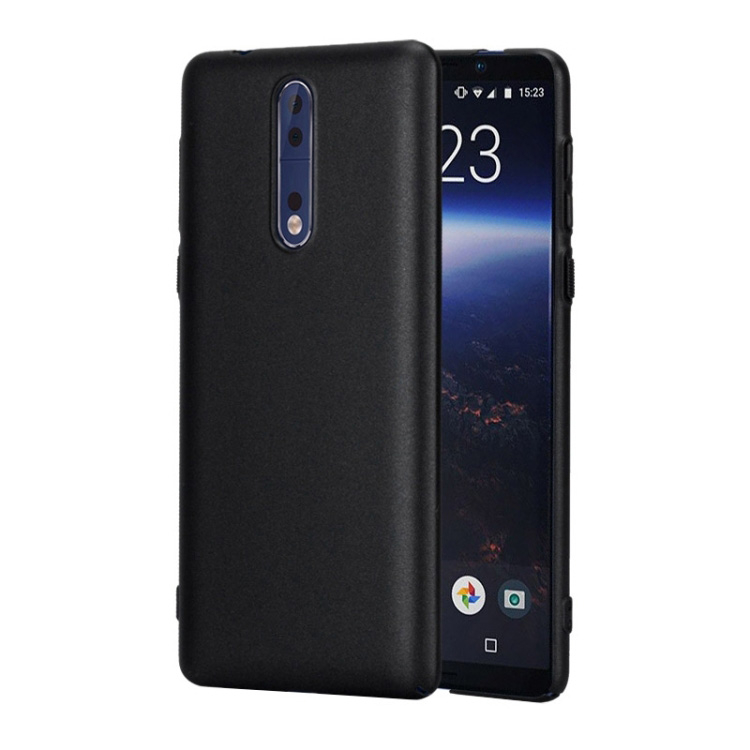 Nokia 8 ultra ohut suojakuori, musta