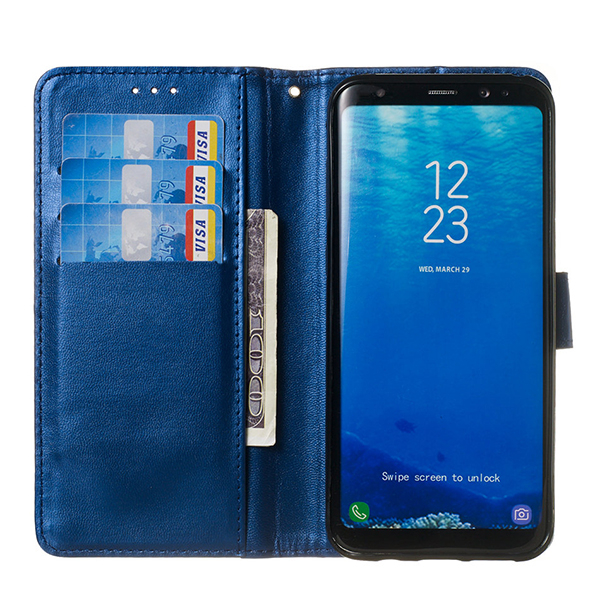 Nokia 8 nahkakotelo (sininen)