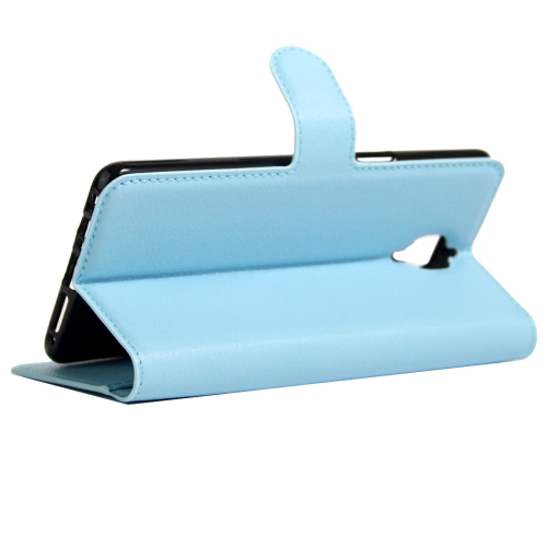 OnePlus 3, 3T nahkainen suojakotelo, sininen