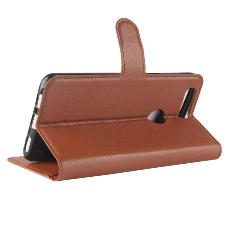 Nahkainen suojakotelo OnePlus 5T , ruskea