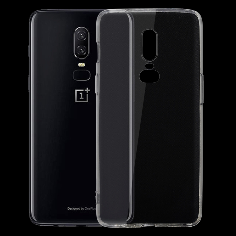 OnePlus 6 Ultra-ohut TPU suojakuori (läpinäkyvä)