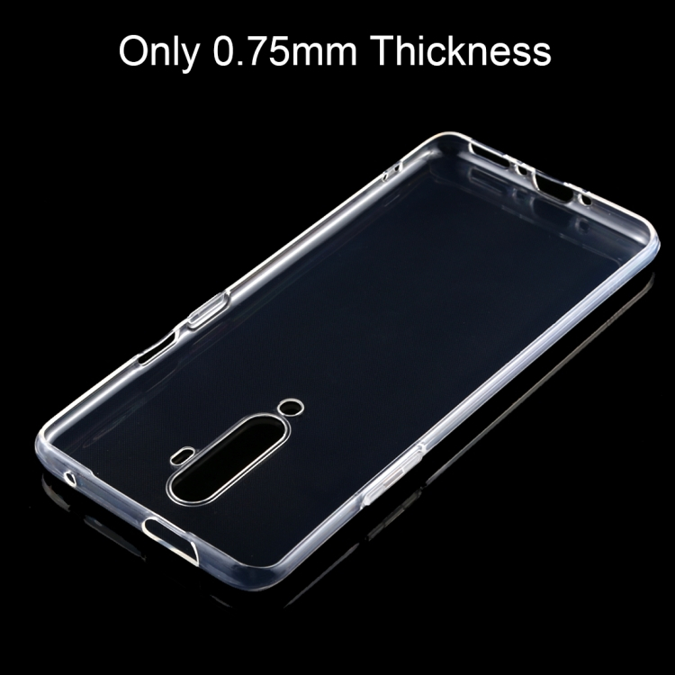 Oneplus 7T Pro ohut suojakuori (läpinäkyvä)