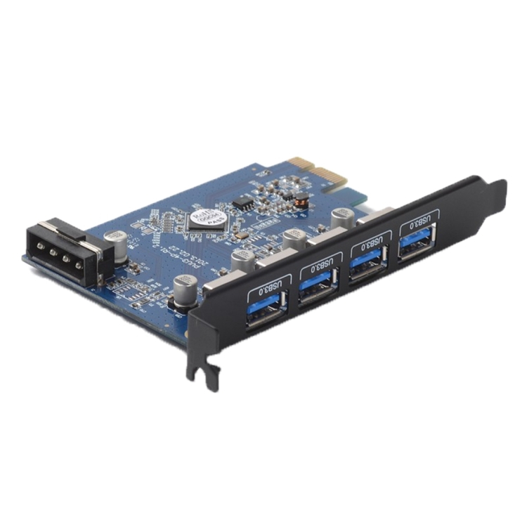 4 x USB 3.0-porttia, PCI Express-kortti tietokoneelle