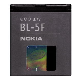 Nokia BL-5F akku alkuperäinen refurbished