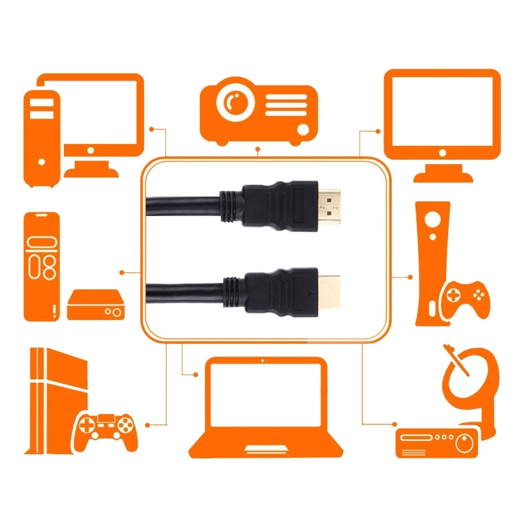 HDMI-kaapeli V1.4 19-Pin uros-uros - 3 metriä