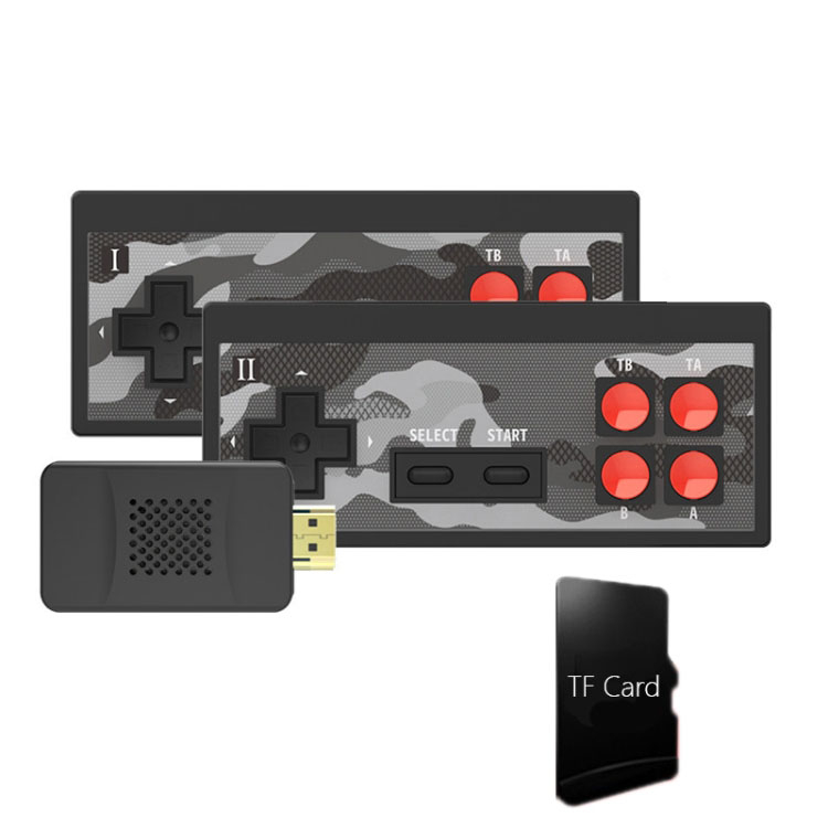 HDMI Max 4K HD pelikonsoli sisäänrakennettu 1800+ peliä