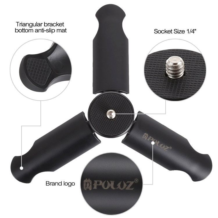 Kameran / puhelimen mini pöytäjalusta