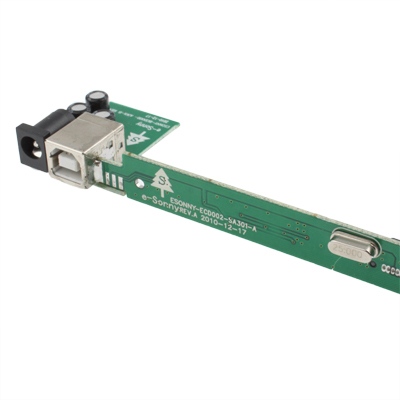 9.5mm CD/DVD SATA ulkoinen kotelo, USB 3.0 