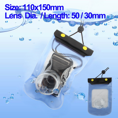 Vesitiivis kameralaukku 110 x 150 mm