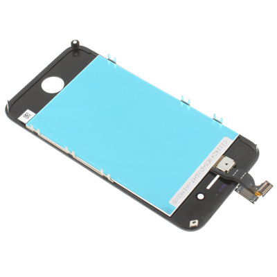 3 in 1 (LCD, Touch Pad , LCD Frame) iPhone 4S (Musta)
