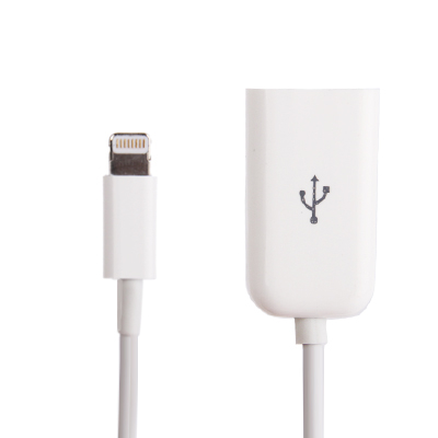 USB naaras - 8pin uros OTG Adapteri iPad 4 / iPad mini / mini 2 Retina