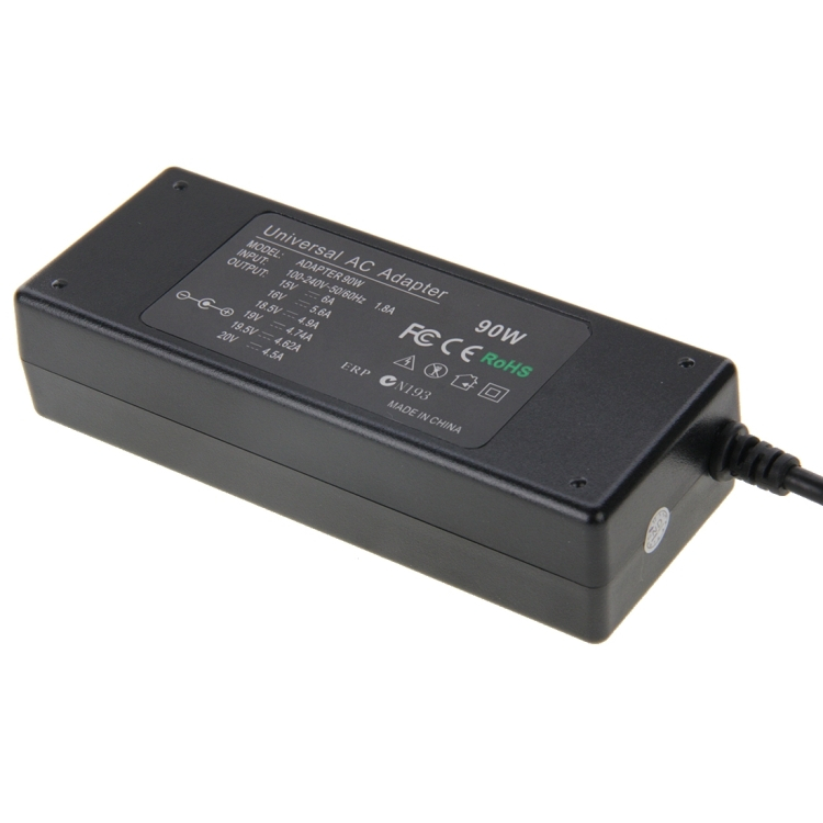 Universaali virtalähde / laturi kannettaville - musta