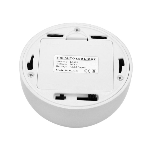 Liikkeen tunnistava 6 LED lamppu