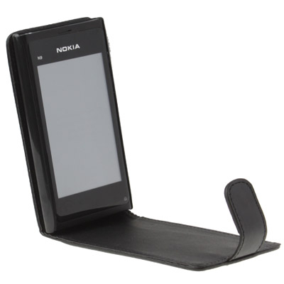 Nahkainen suojakotelo Nokia N9 magneettikiinnitteinen