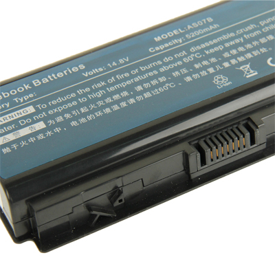 5200mAh AS07B 8 kennon akku Acer Aspire 5220 / 5230E / 5235 / 5300 malliin