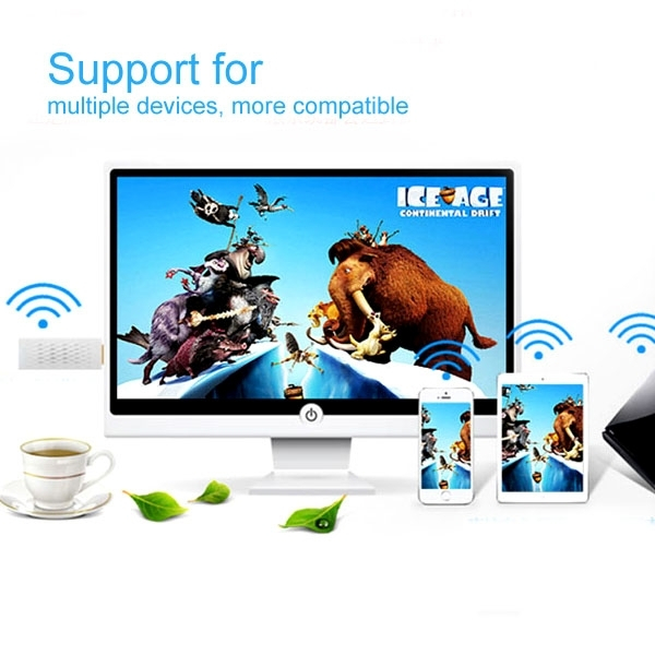 Langaton HDMI -vastaanotin Android / iOS-laitteille