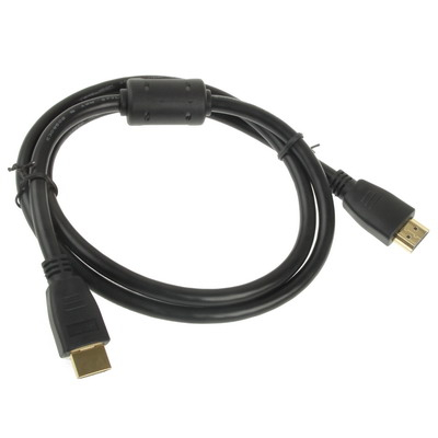 HDMI-kaapeli, v1.4, 19-pin u - u, 1m