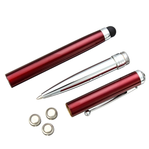 4-in-1 LED, Laser, Mustekynä, Stylus