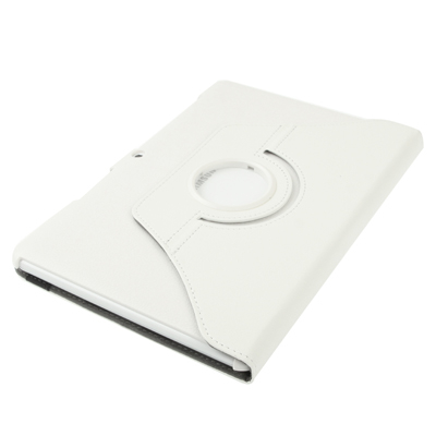 Samsung Galaxy Tab 2 (10.1) nahkainen suojakotelo - kääntyvä, valkoinen