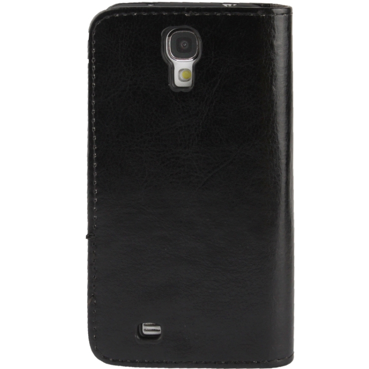 Nahkainen suojakotelo Samsung Galaxy S IV / i9500 (musta)
